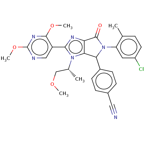Chemical structure of BindingDB Monomer ID 129976