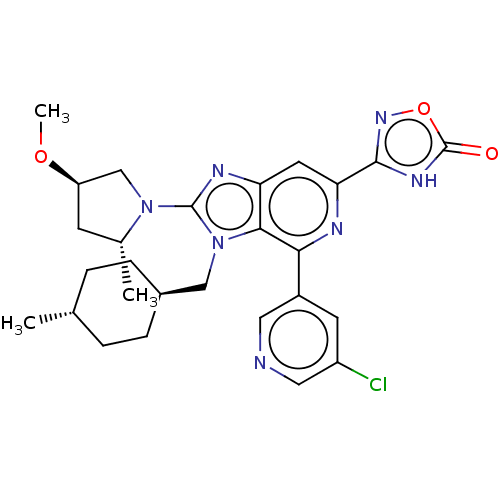 Chemical structure of BindingDB Monomer ID 135166