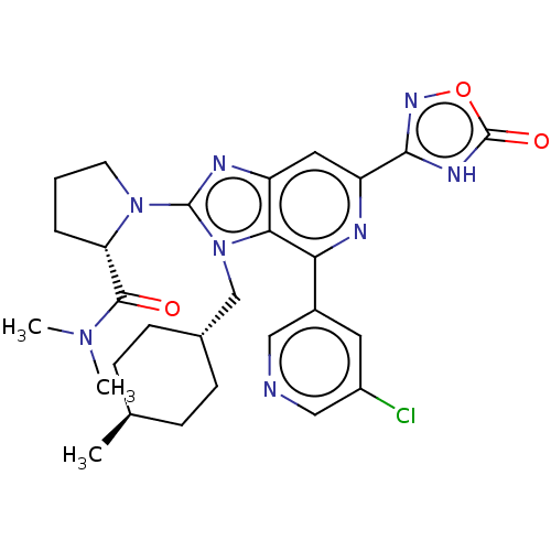 Chemical structure of BindingDB Monomer ID 135216