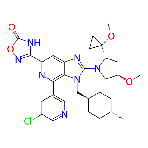 Chemical structure of BindingDB Monomer ID 135245
