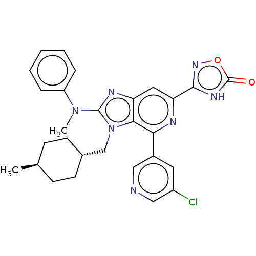 Chemical structure of BindingDB Monomer ID 135281