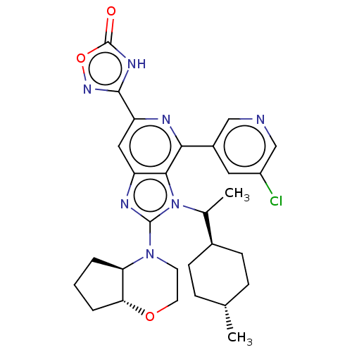 Chemical structure of BindingDB Monomer ID 135284