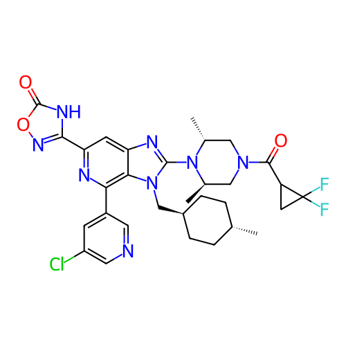 Chemical structure of BindingDB Monomer ID 135322