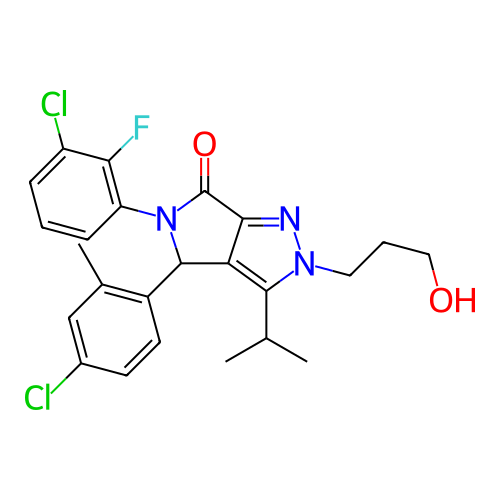 Chemical structure of BindingDB Monomer ID 143390