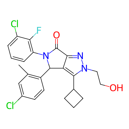 Chemical structure of BindingDB Monomer ID 143433