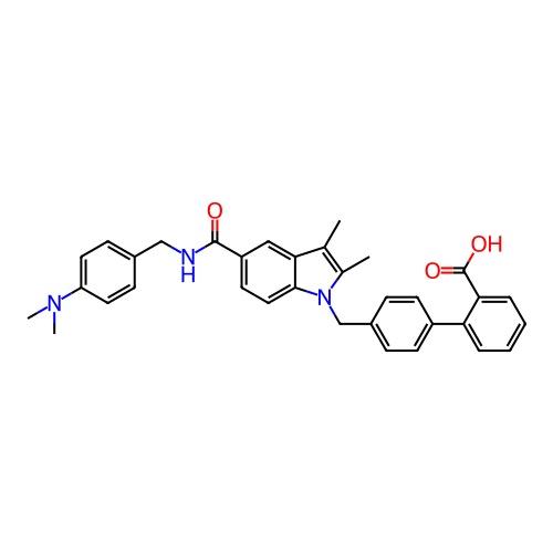 Chemical structure of BindingDB Monomer ID 147203