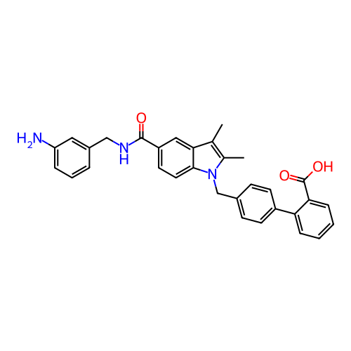 Chemical structure of BindingDB Monomer ID 147260