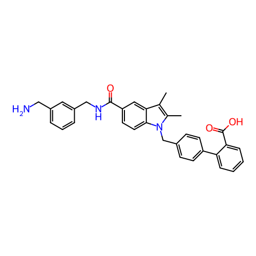 Chemical structure of BindingDB Monomer ID 147262