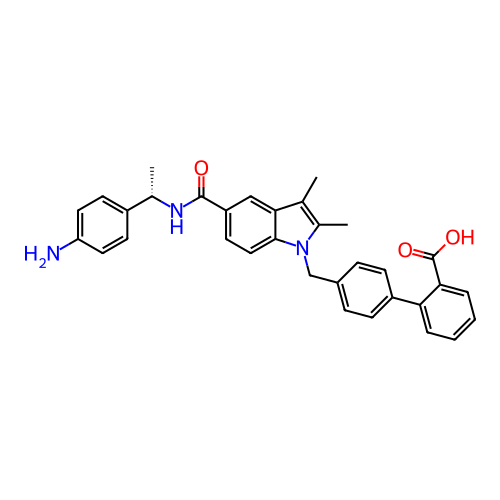 Chemical structure of BindingDB Monomer ID 147277