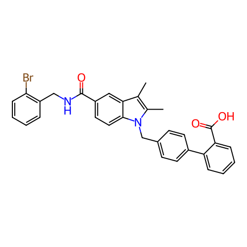 Chemical structure of BindingDB Monomer ID 147296