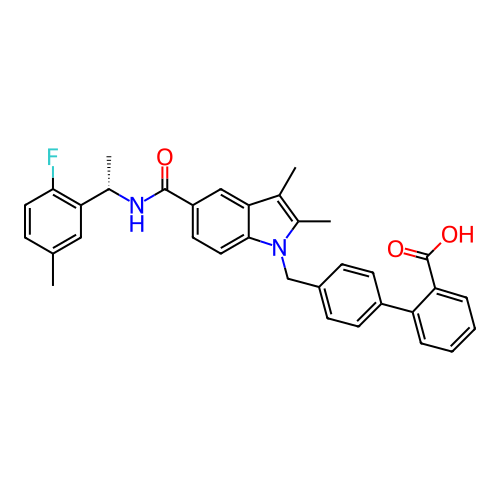 Chemical structure of BindingDB Monomer ID 147374