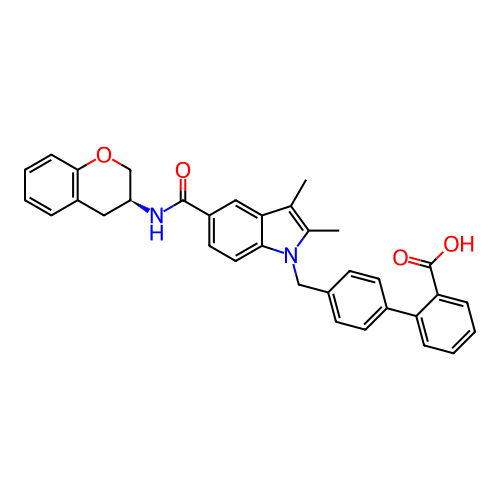 Chemical structure of BindingDB Monomer ID 147412