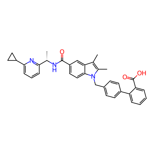 Chemical structure of BindingDB Monomer ID 147436