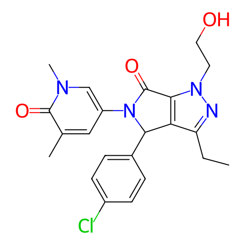 Chemical structure of BindingDB Monomer ID 150021