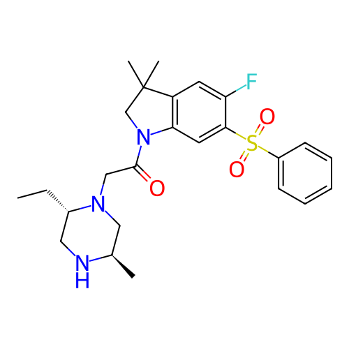 Chemical structure of BindingDB Monomer ID 155997