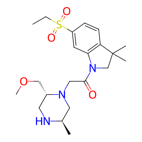Chemical structure of BindingDB Monomer ID 156008