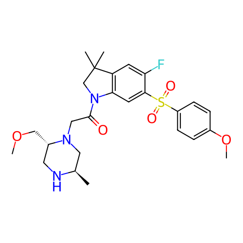 Chemical structure of BindingDB Monomer ID 156009