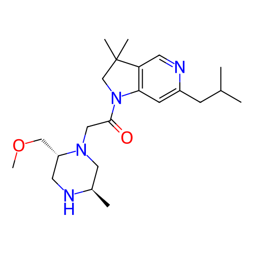 Chemical structure of BindingDB Monomer ID 156021