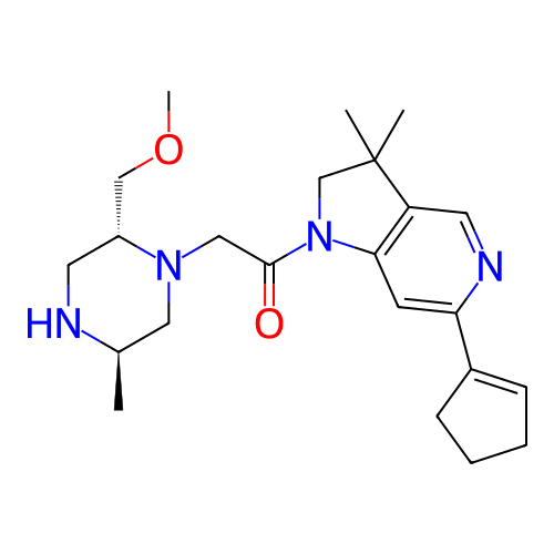 Chemical structure of BindingDB Monomer ID 156039
