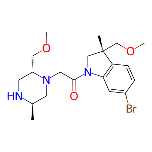 Chemical structure of BindingDB Monomer ID 156117