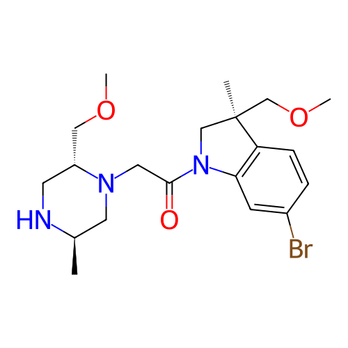 Chemical structure of BindingDB Monomer ID 156118