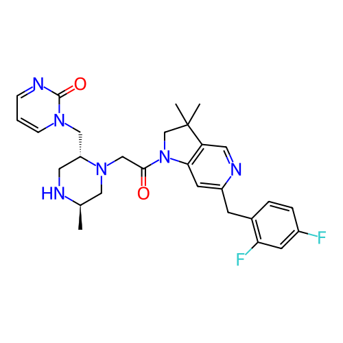 Chemical structure of BindingDB Monomer ID 156134