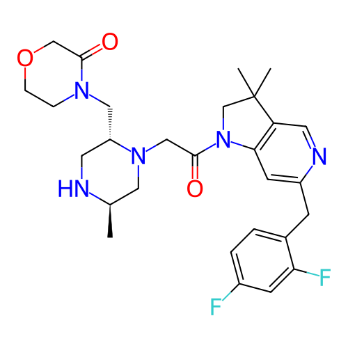 Chemical structure of BindingDB Monomer ID 156140