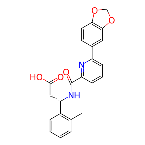 Chemical structure of BindingDB Monomer ID 156734