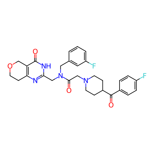Chemical structure of BindingDB Monomer ID 191156