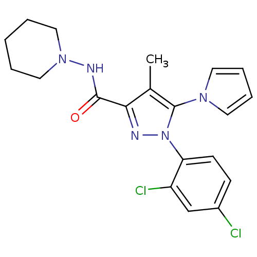 Chemical structure of BindingDB Monomer ID 21255