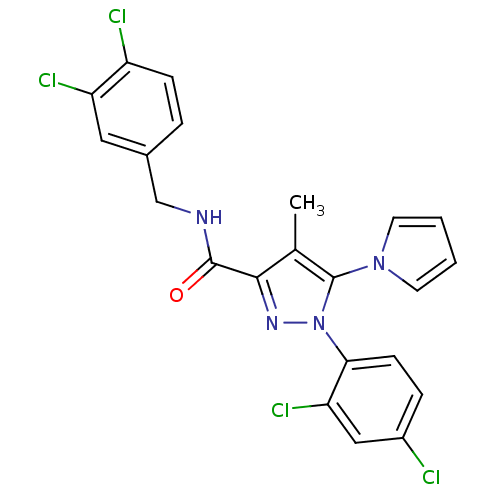 Chemical structure of BindingDB Monomer ID 21256