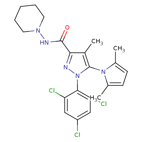 Chemical structure of BindingDB Monomer ID 21276