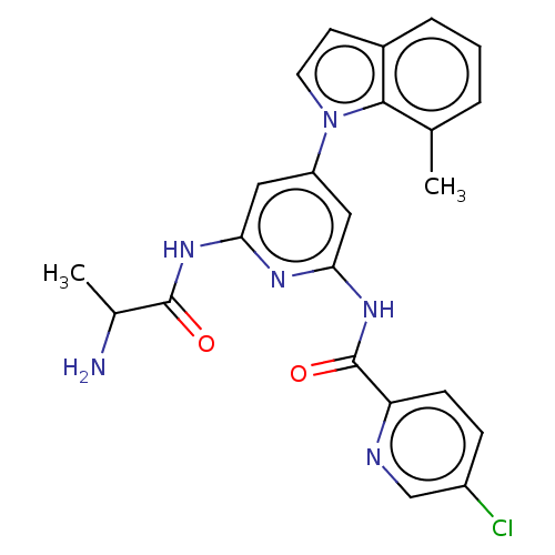 Chemical structure of BindingDB Monomer ID 205409