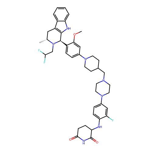 Chemical structure of BindingDB Monomer ID 206035
