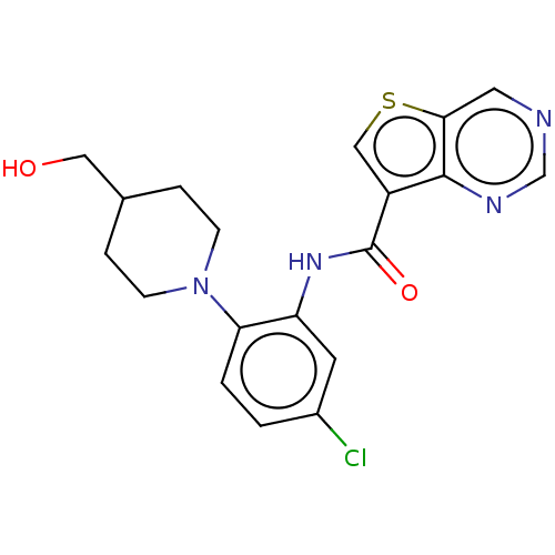 Chemical structure of BindingDB Monomer ID 206136