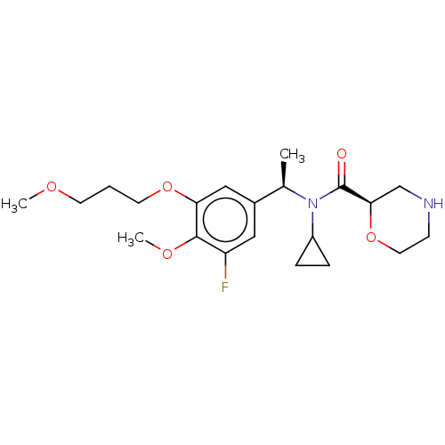Chemical structure of BindingDB Monomer ID 212522