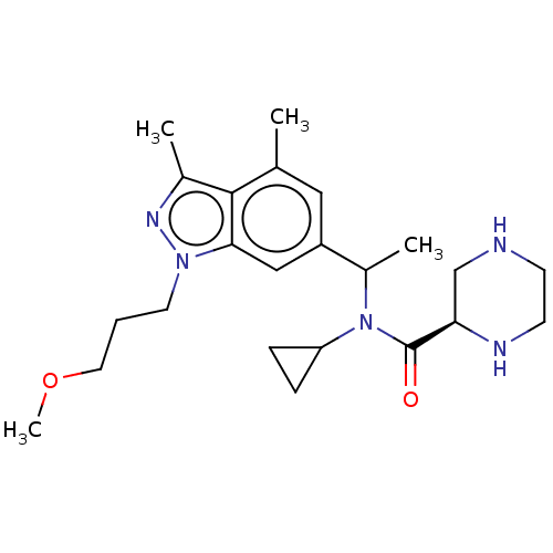 Chemical structure of BindingDB Monomer ID 212531