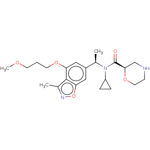 Chemical structure of BindingDB Monomer ID 212536