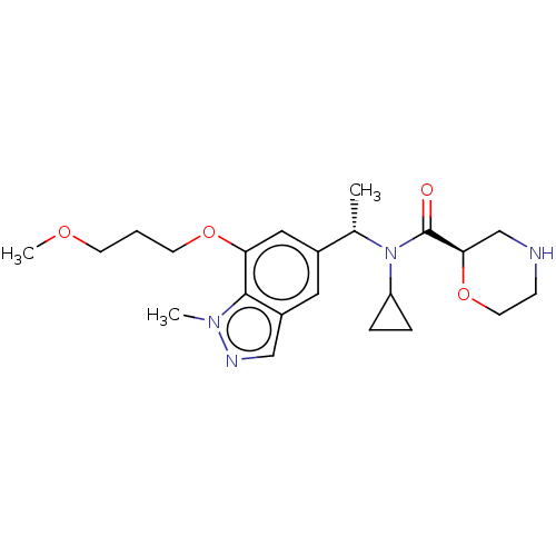 Chemical structure of BindingDB Monomer ID 212542