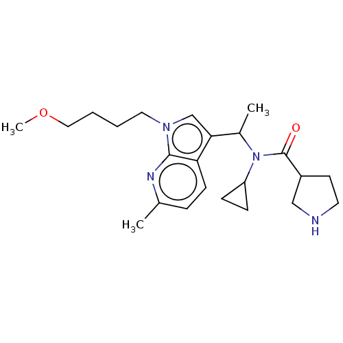 Chemical structure of BindingDB Monomer ID 212547