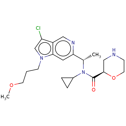 Chemical structure of BindingDB Monomer ID 212562