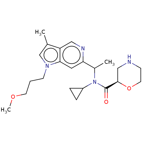 Chemical structure of BindingDB Monomer ID 212564