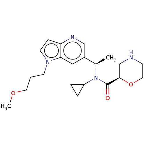 Chemical structure of BindingDB Monomer ID 212570