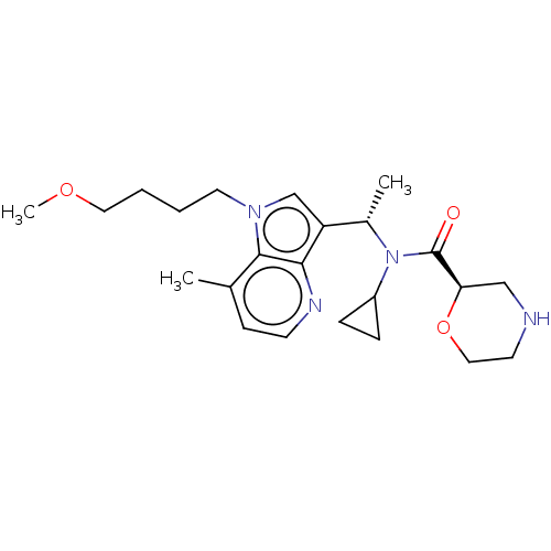 Chemical structure of BindingDB Monomer ID 212576
