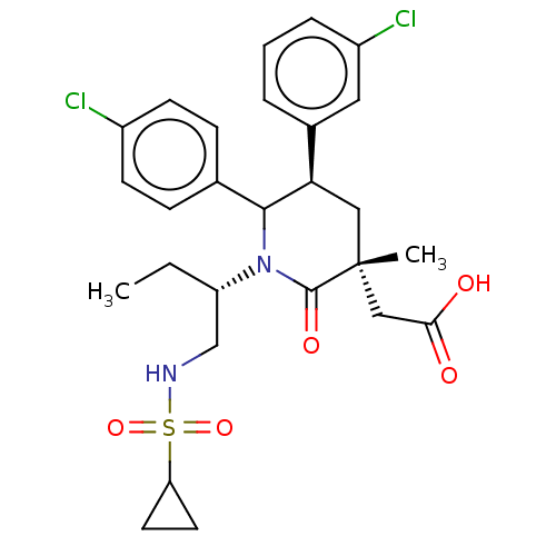 Chemical structure of BindingDB Monomer ID 215215