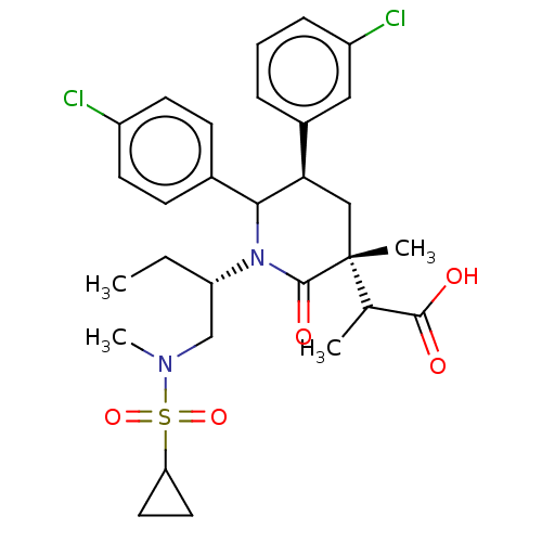 Chemical structure of BindingDB Monomer ID 215216