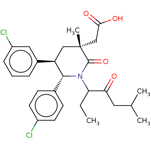 Chemical structure of BindingDB Monomer ID 215244