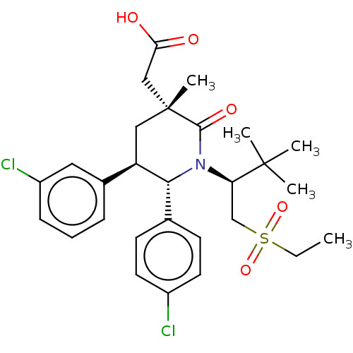 Chemical structure of BindingDB Monomer ID 215384