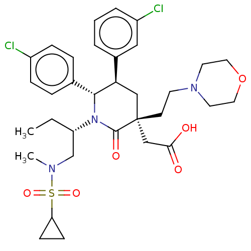 Chemical structure of BindingDB Monomer ID 215420