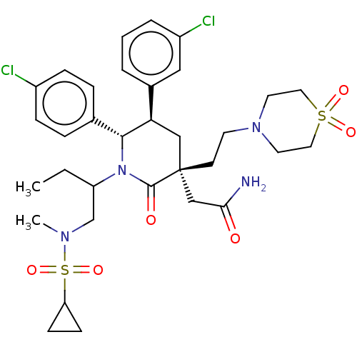 Chemical structure of BindingDB Monomer ID 215425